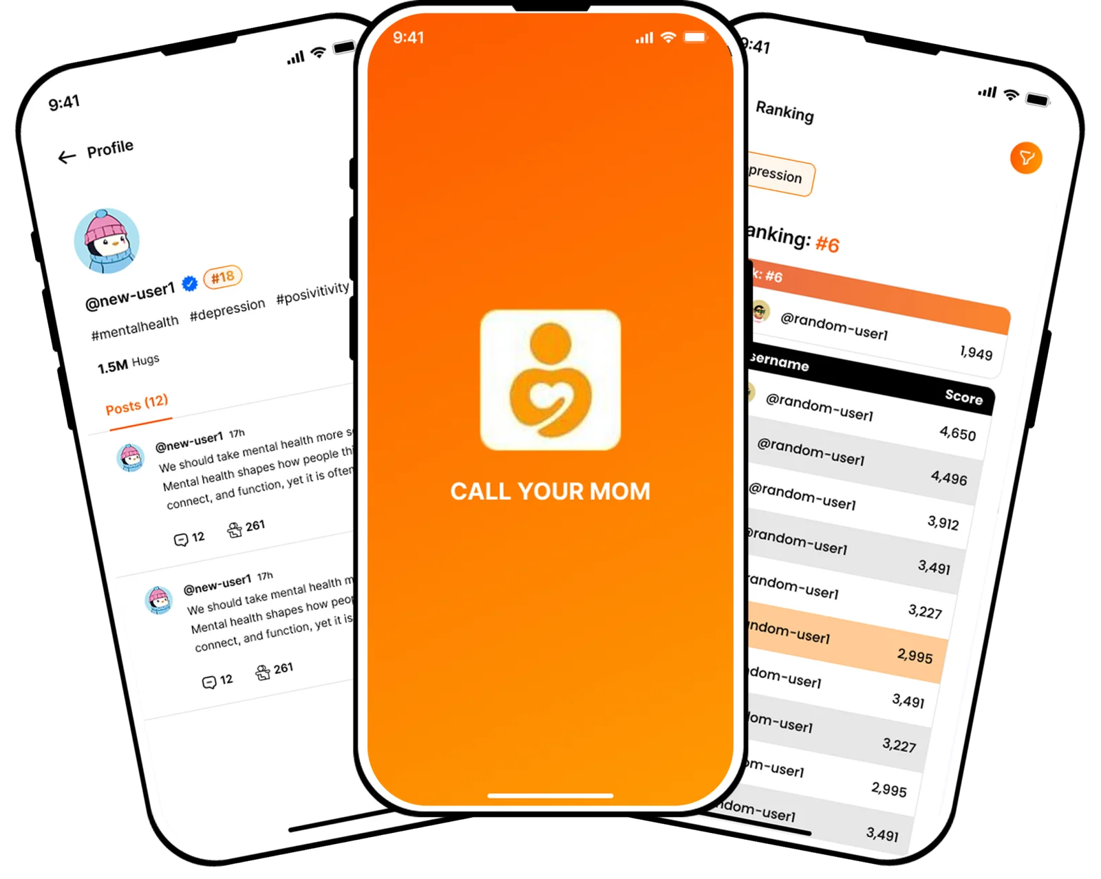 Call Your Mom Mobile App Experience
